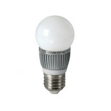 Лампа светодиодная шар 5 w E27 220 v 4100 k GAUSS EB105102205