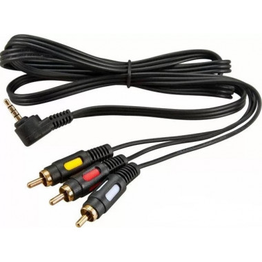 Шнур 3.5 мм штекер-штекер 1,5 м 4С-3RCA REXANT