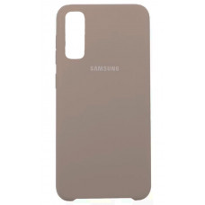 Чехол силиконовый бежевый для Samsung Galaxy S20/S11e Silicone Cover