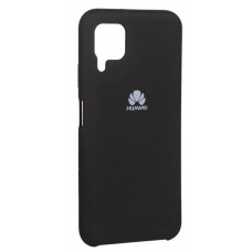 Чехол силиконовый черный для Huawei P40 Lite E/Y7P Silicone Cover