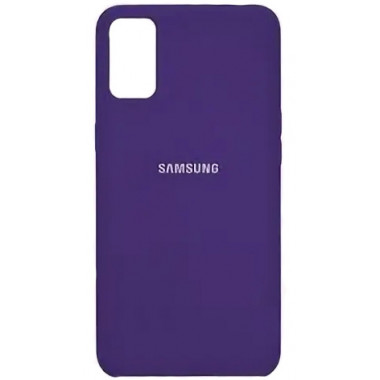 Чехол силиконовый фиолетовый для Samsung Galaxy S20/S11e Silicone Cover