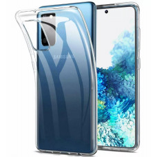 Чехол силиконовый прозрачный для Samsung Galaxy S20 Plus