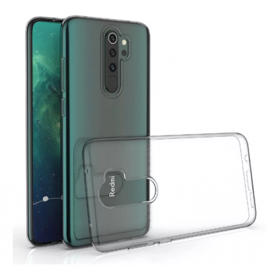 Чехол силиконовый прозрачный для Xiaomi Redmi Note 8 Pro