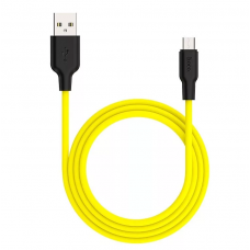 USB дата-кабель 1 м желтый micro USB X21 Plus Hoco    