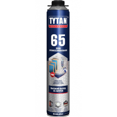 Пена монтажная профессиональная 750 мл TYTAN 65 21079