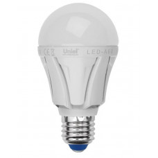 Лампа светодиодная матовая LED-A60 13W E27 4000K Uniel PLP01WH