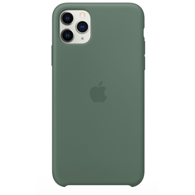 Чехол силиконовый зеленый для Apple iPhone 11 Pro