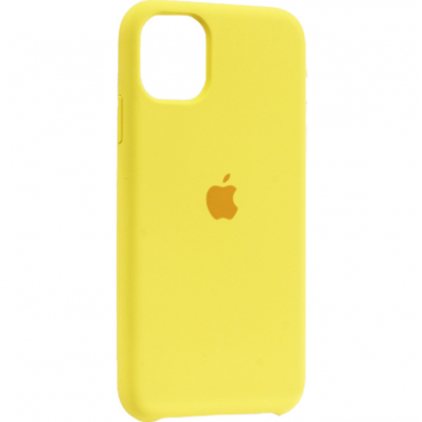 Чехол силиконовый лимонный iPhone 11 Pro 