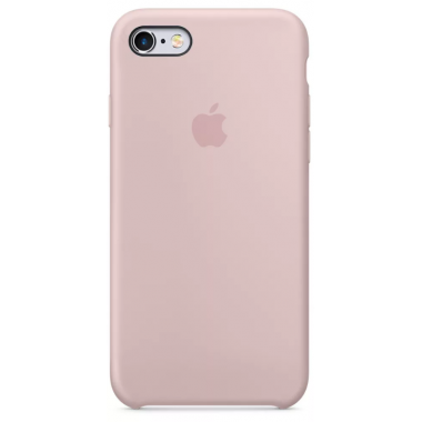 Силиконовый чехол песочно-розовый Apple iPhone 5/5S/SE 