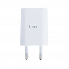 Зарядное устройство USB белое 5 В 1 A HOCO C4A