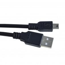 Кабель USB - miniUSB 5P с фильтром для Canon 5D 6D 7D 600D