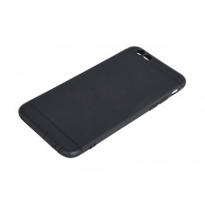 Чехол силиконовый черный матовый ультратонкий 0.3 мм iPhone 6/6S