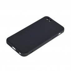Чехол силиконовый черный матовый ультратонкий 0.3 мм iPhone 5/5s Ultra Slim