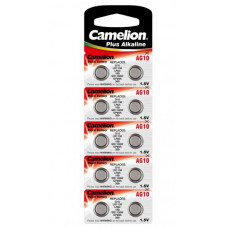 Элемент питания литий Camelion G10 389 BL10 12818