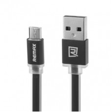 Кабель microUSB черный Remax RE-005m