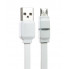 Кабель USB 1 м белый для microUSB Remax BREATHE RC-029m