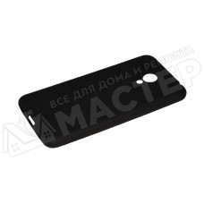 Чехол силиконовый черный матовый для Meizu M3S mini