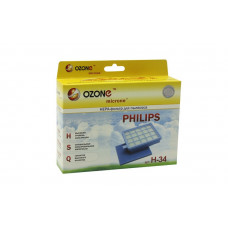 Фильтр HEPA моторный для пылесоса Philips OZONE H-34
