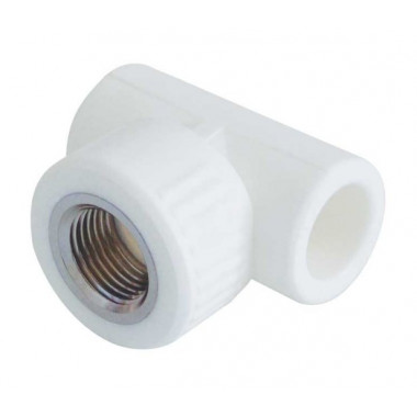 Тройник комбинированный PP d20х1/2внхd20 мм Kalde 3222-tfo-200b20