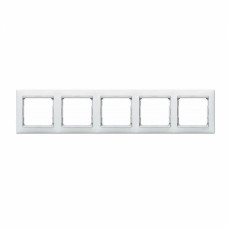 Рамка 5 постов белая Legrand 774455