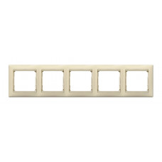 Рамка 5 постов слоновая кость Legrand 774355
