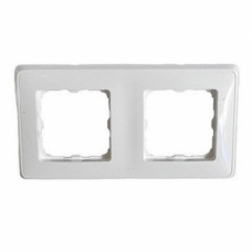 Рамка белая 2 поста Legrand 773652