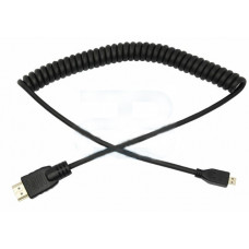 Шнур HDMI - mini HDMI 2 м витой черный REXANT 17-7120