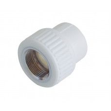 Муфта комбинированная PP d20 мм х 1/2' с внутренней резьбой Kalde 3222-nfo-200b00