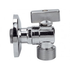 Кран угловой 1/2х3/4'' матовый TIM BL5809А
