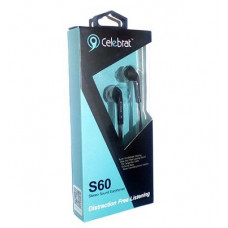 Наушники черные Celebrat S60