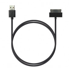 Кабель USB P4-iphone4/1m/Charge&Sync USB A - Apple iPhone 4 черный 1 м ROBITON PK1 13789