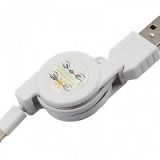 USB кабель рулетка для iPhone 5/iPad REXANT 18-1127