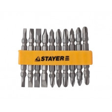 Набор бит 10 предметов STAYER 2605-Н10