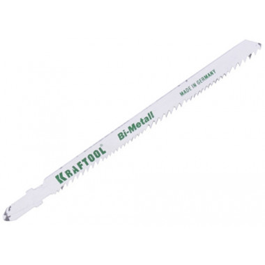 Пилка для электролобзика по мягкому металлу шаг 3 мм KRAFTOOL 159558-3