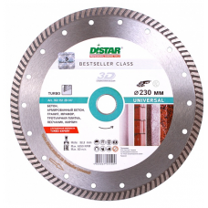 Диск алмазный 230x2,6x9x22,23 мм DISTAR Turbo 10215129017