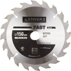 Диск пильный 150х16Тх12.7 мм STAYER 3680-156-16