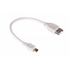 Шнур miniUSB (male) - USB-A (female) 0.2 м REXANT 18-1132