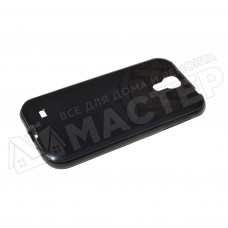 Чехол силиконовый черный глянцевый для Samsung Galaxy S4
