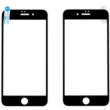 Защитное стекло черное 3D ультратонкое 0.15 мм iPhone 7/8 SLIM TEMPERED GLASS