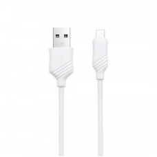 USB кабель белый 1 м для microUSB Hoco X6