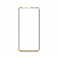 Защитное стекло золото для Samsung S8 Plus