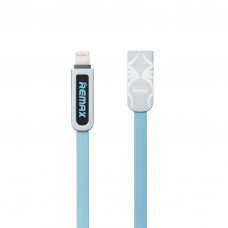 Кабель USB 1 м 2 в 1 голубой REMAX ARMOR RC-067t