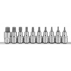 Набор насадок торцевых 1/2"DR с вставками Torx Ombra