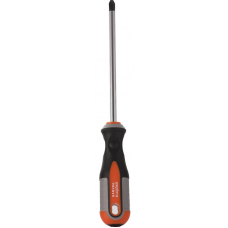 Отвертка стержневая крестовая PH2x150 мм ROUND GRIP Ombra