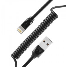 Кабель USB черный 1 м Lightning Remax RC-117i