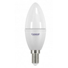Лампа светодиодная 7 Вт E14 СF37 6500 K 520 Лм 230 В General GLDEN-СF37-7-230 638100