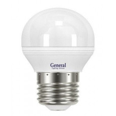 Лампа светодиодная 7 Вт E27 GF45 4500 K 510 Лм 230 В General GLDEN-G45-7-230 639800