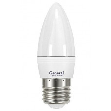 Лампа светодиодная 7 Вт E27 СF37 4500 K 510 Лм 230 В General GLDEN-СF37-7-230 650100