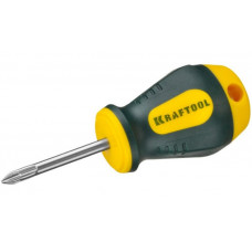 Отвертка Cr-Mo-V сталь двухкомпонентная PH1 x 38 мм KRAFTOOL 250072-1-038