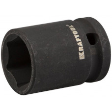 Головка торцовая ударная 1/2'' Flank Cr-Mo фосфатированная 19 мм KRAFTOOL Industrie Qualitat 27940-19_z01